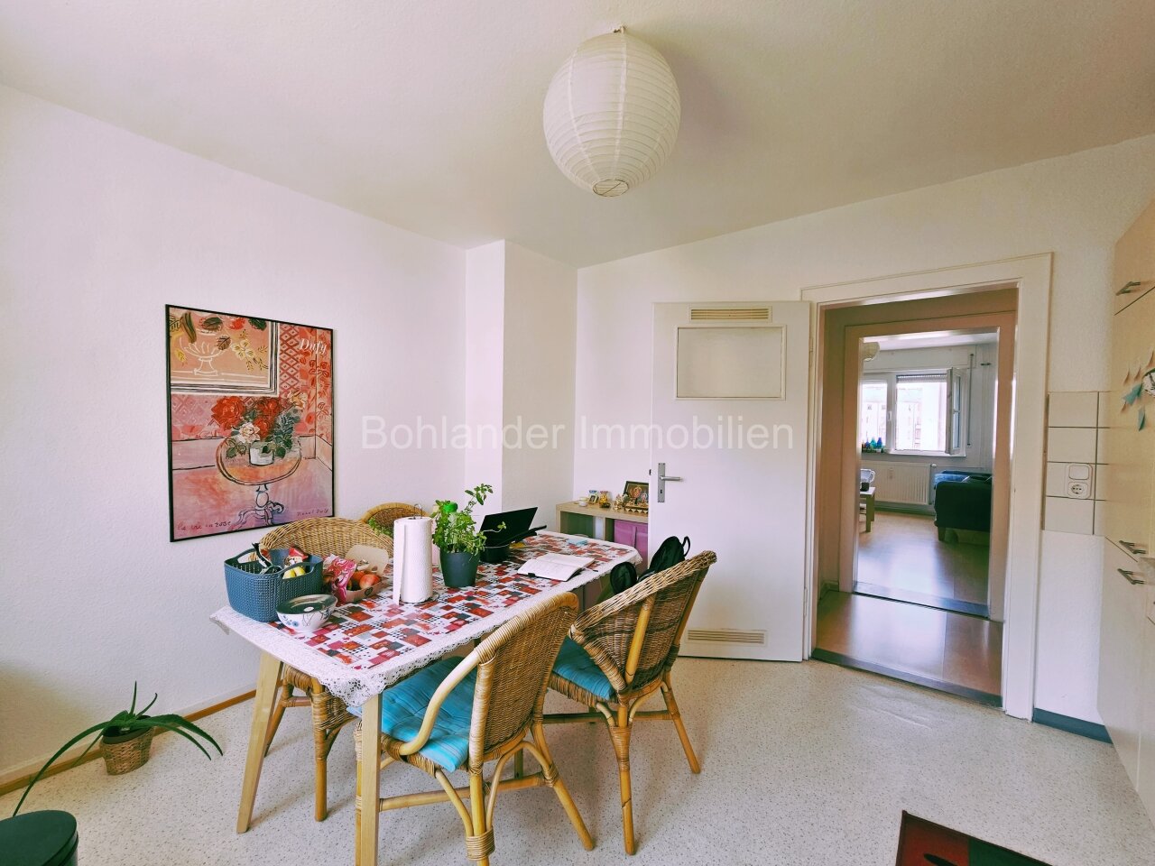 Gallus - Gut geschnittene 2-Zimmer-Wohnung mit Einbauküche in ruhiger Lage