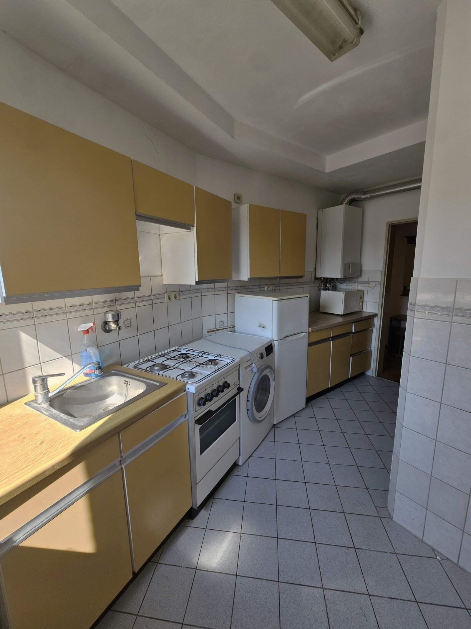 Gemütliche 2-Zimmer-Wohnung mit kleinem Garten in ruhiger Lage des Gallusviertel