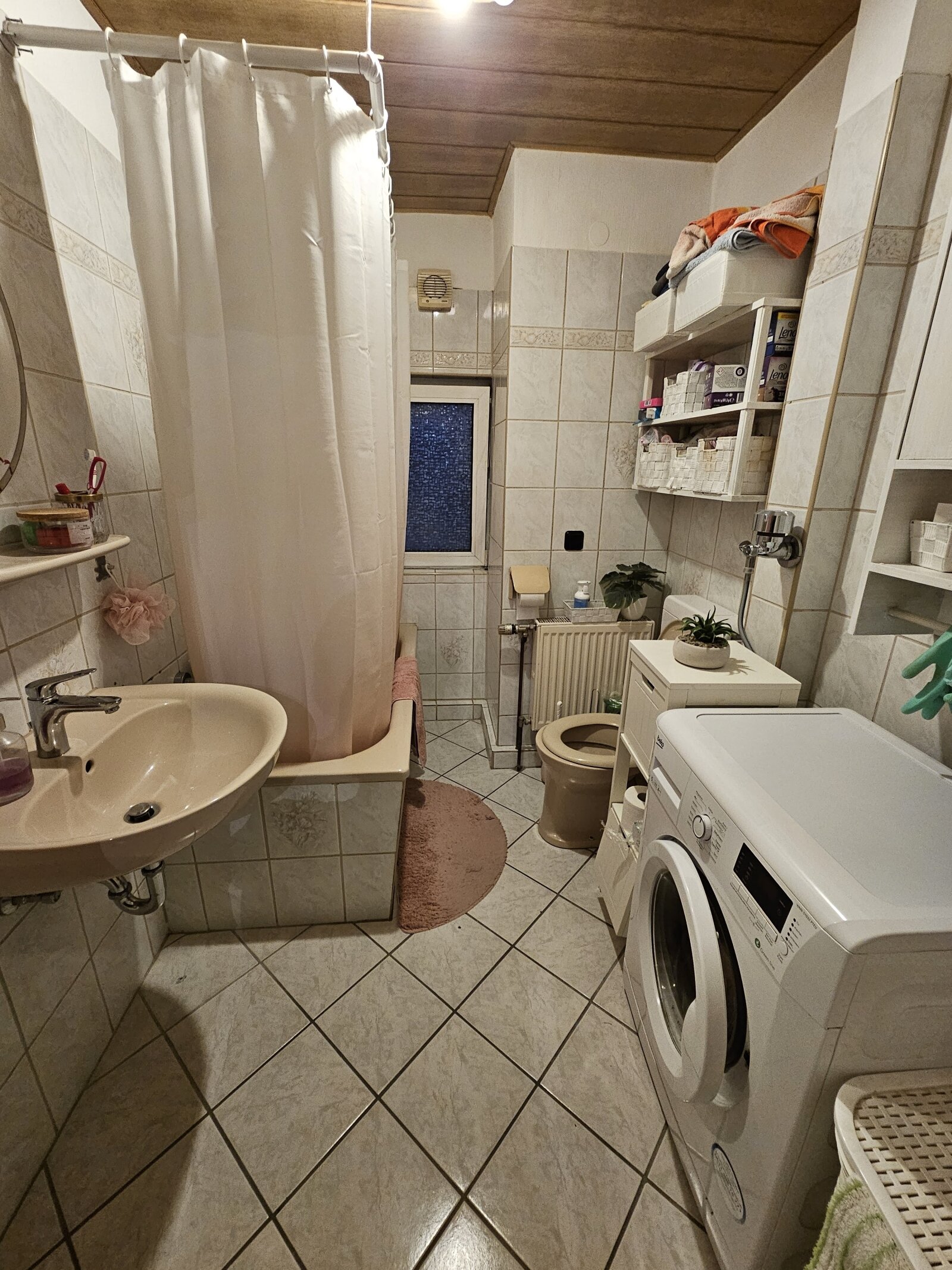Vermietete 3-Zimmer-Wohnung mit kleinem Garten in ruhiger Lage des Gallusviertel