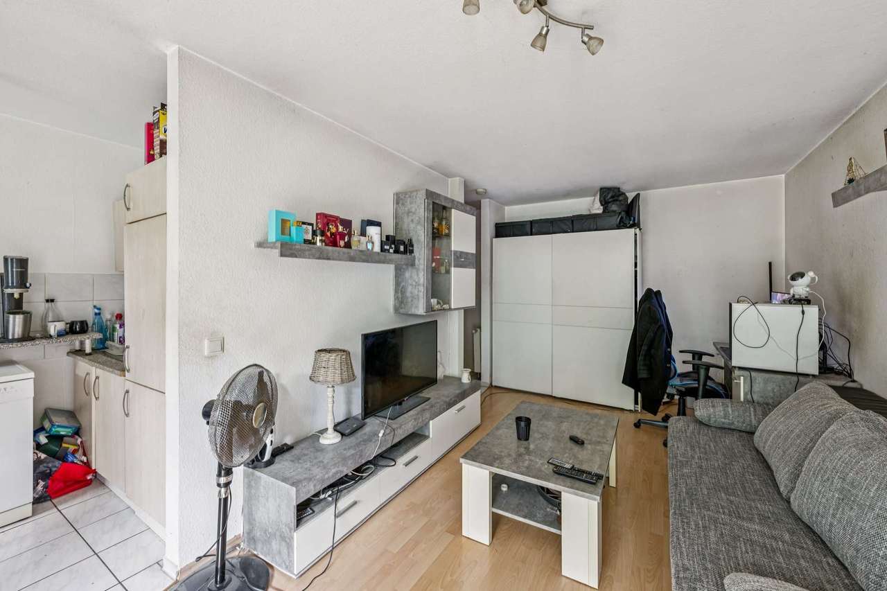 Einzimmerwohnung mit eigenem Gartenanteil in ruhiger und zentraler Lage von Offenbach