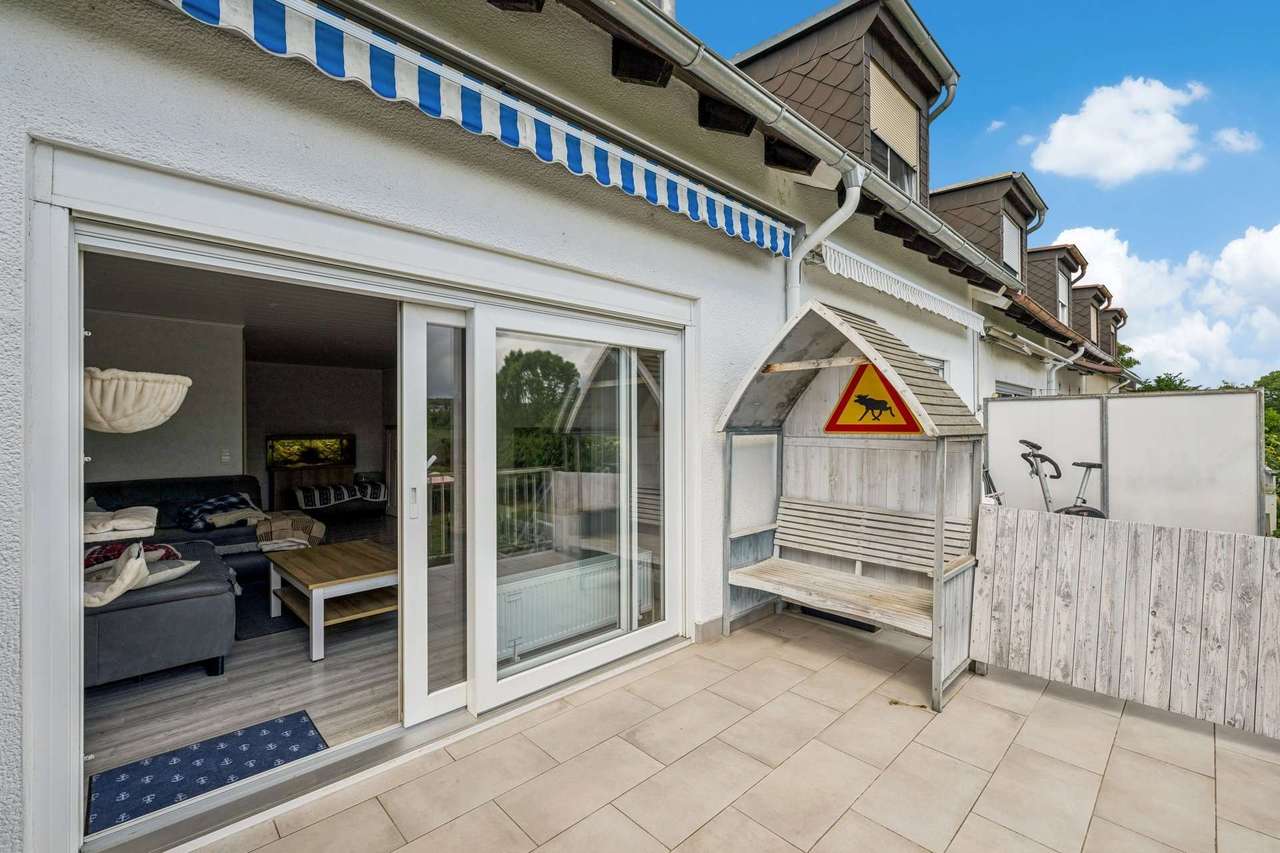 Gemütliches Reihenhaus für die Familie in ruhiger Feldrandlage