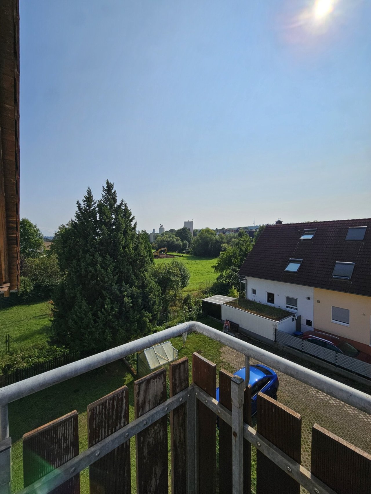 Blick vom Balkon Blick vom Balkon