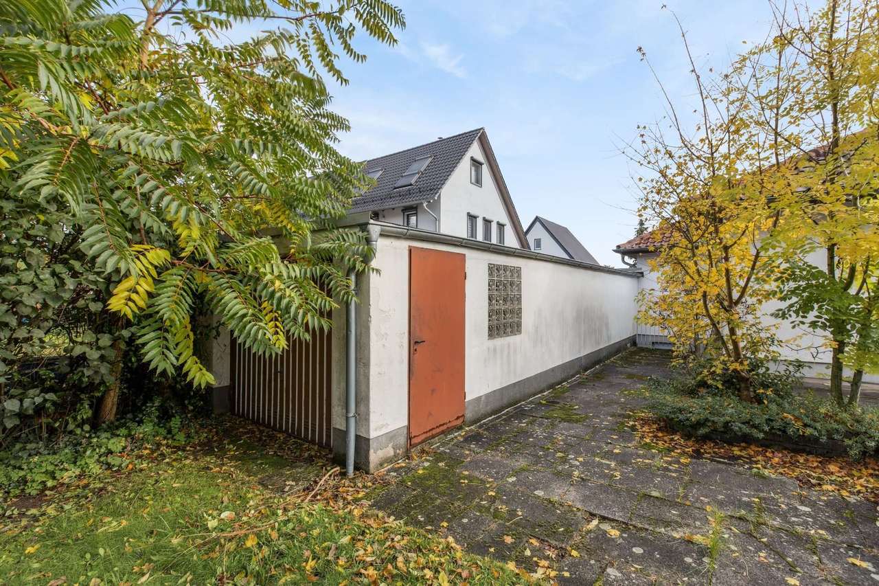 Eingang Garage/Garten