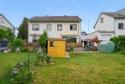 Rückansicht mit Garten